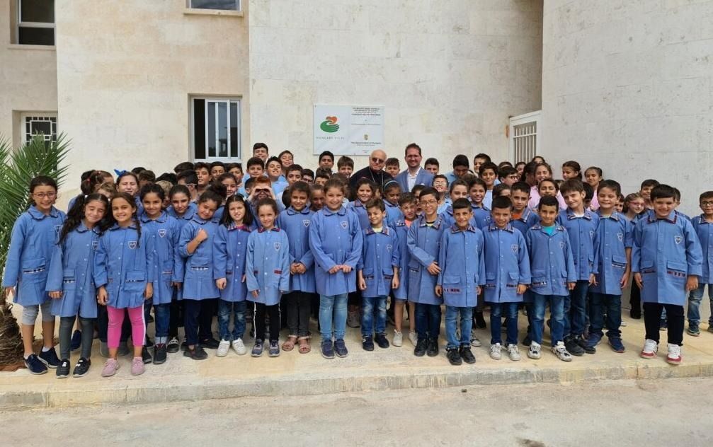 Támogatott kelet-damaszkuszi iskolások